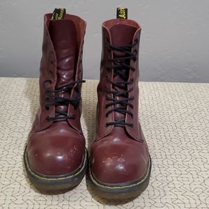 Vintage Dr Marten's Boots -Red Oxbloods